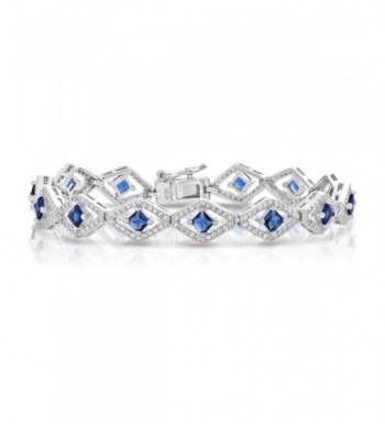 Sterling Silver Zirconia Tennis Bracelet