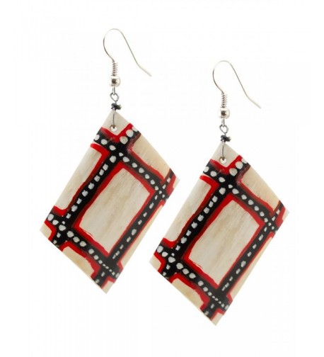 Maisha Beautiful African painted Earrings