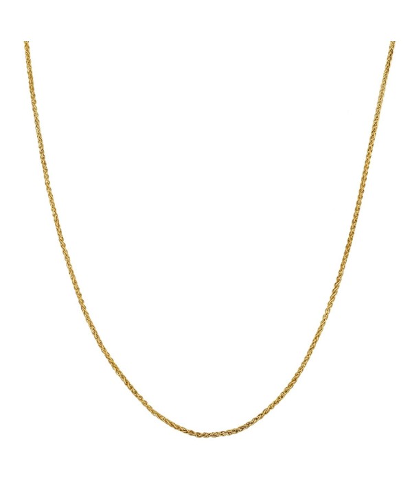 Yellow Gold Filled Wheat Chain