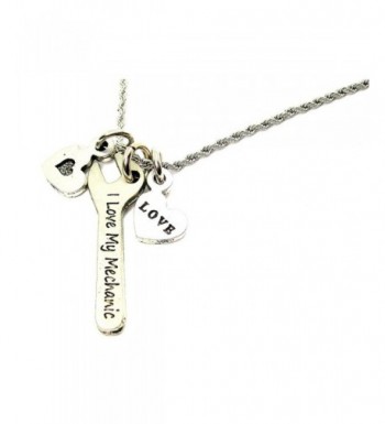 Chubby Charms Mechanic Stainless Necklace