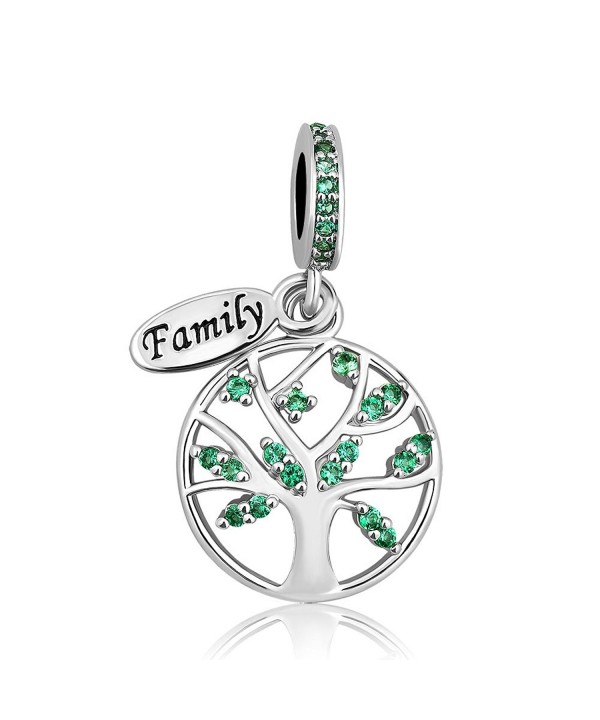 LovelyCharms Family European Bracelets Pendants