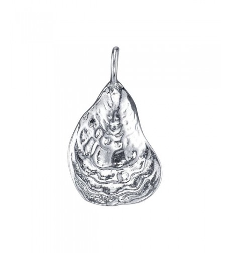 Oyster Sea Shell Charm Sterling