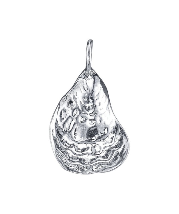 Oyster Sea Shell Charm Sterling