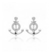 EVER FAITH Sterling Zirconia Nautical