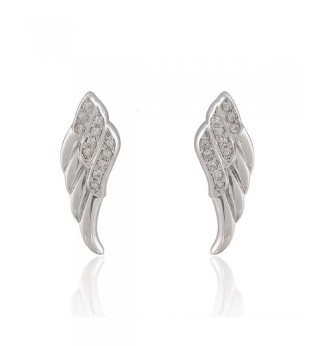 Sterling Silver Sparkling Zirconia Earrings