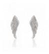 Sterling Silver Sparkling Zirconia Earrings