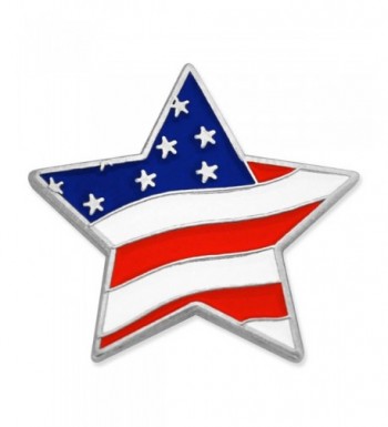 PinMarts Shaped American Patriotic Lapel