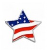 PinMarts Shaped American Patriotic Lapel
