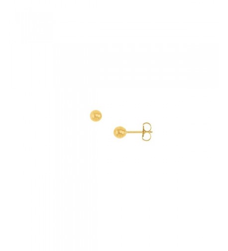 Ball Yellow Filled Fashion Earrings