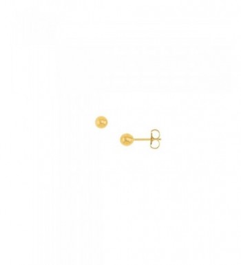 Ball Yellow Filled Fashion Earrings