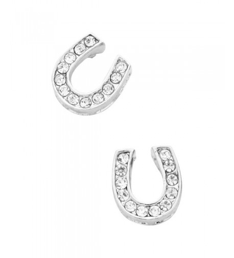 Liavys Horseshoe Fashionable Earrings Sparkling