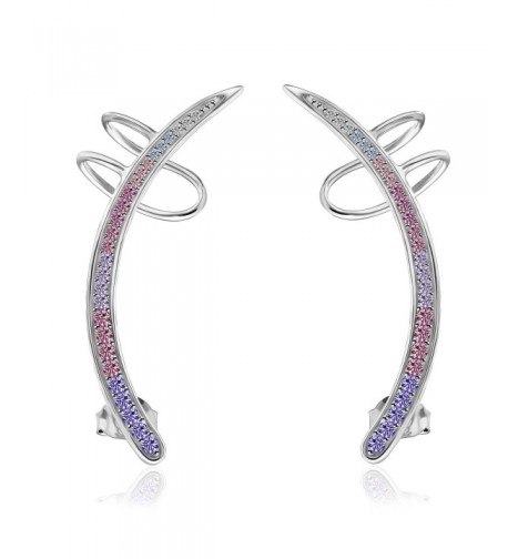 Unicorn Crawler Sterling Piercing Earrings