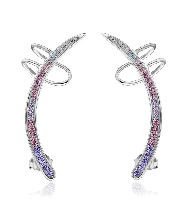 Unicorn Crawler Sterling Piercing Earrings