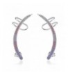 Unicorn Crawler Sterling Piercing Earrings