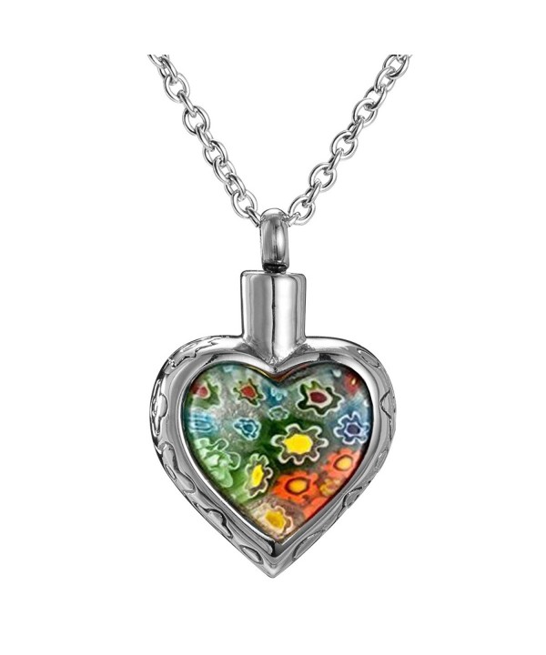 Cremation Multi color Necklace Keepsake Memorial