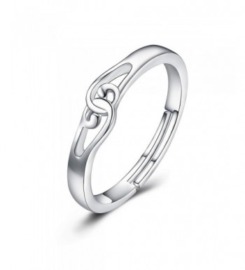 Sterling Silver Infinity Knot Adjustable