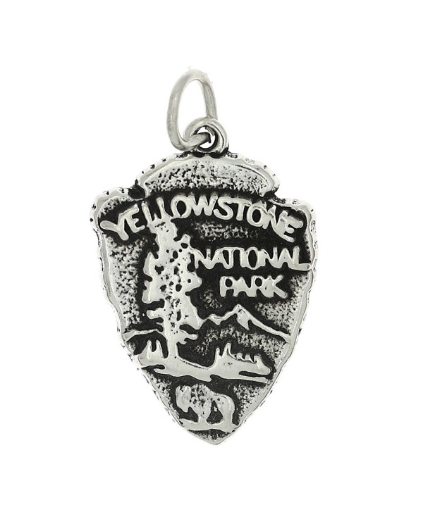 Sterling Silver Oxidized Yellowstone National
