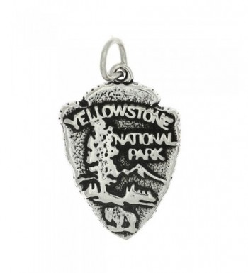 Sterling Silver Oxidized Yellowstone National