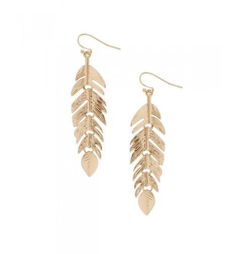 Humble Chic Floating Feathers Earrings