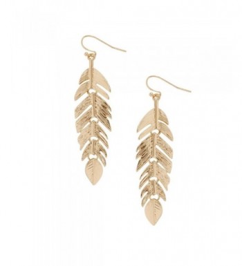 Humble Chic Floating Feathers Earrings