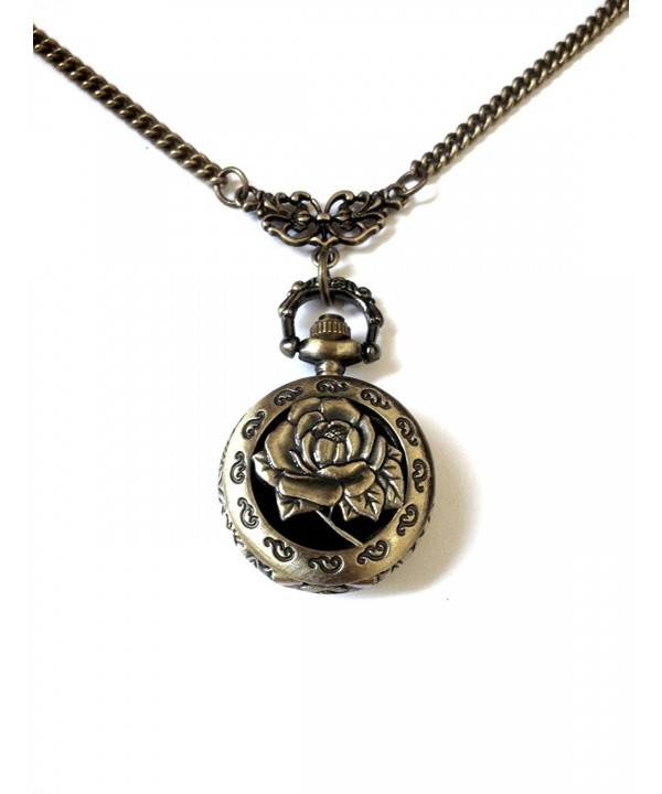 Vintage Locket Bronze Memory Necklace