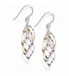 Pure Tone Spiral Drop Earrings