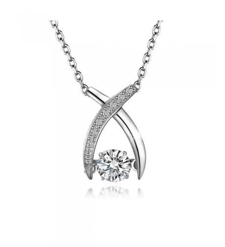 T400 Jewelers Wishbone Sterling Swarovski