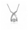 T400 Jewelers Wishbone Sterling Swarovski