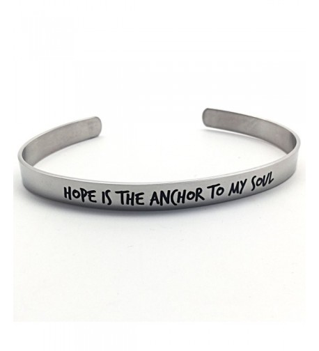 Hope Anchor My Soul Bracelet