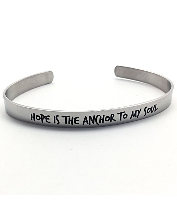 Hope Anchor My Soul Bracelet