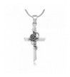 Oxidized Sterling Vintage Pendant Necklace