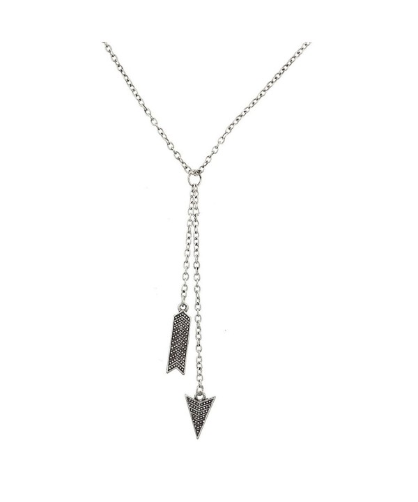 Lux Accessories Burnished Silvertone Necklace