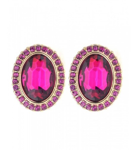 Bohemian Rhinestone Studded Fashion Earrings