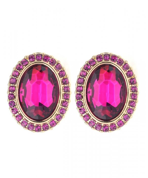 Bohemian Rhinestone Studded Fashion Earrings