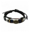 Christmas Multistrand Leather Adjustable Bracelet