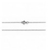 White Solid Dainty Chain Spring
