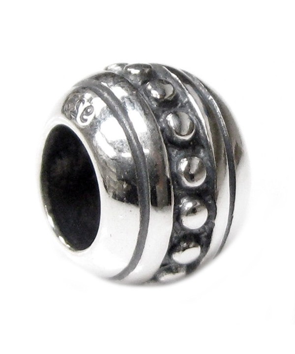 Sterling Silver Round European Style