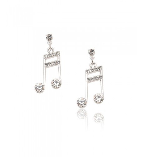 Spinningdaisy Silver Plated Ottava Earrings