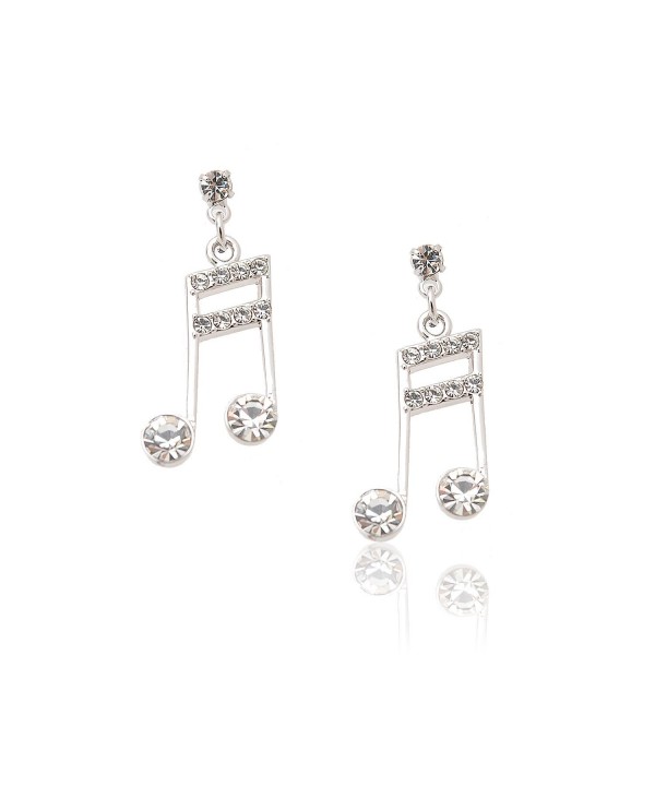 Spinningdaisy Silver Plated Ottava Earrings