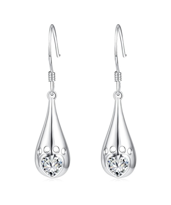 YFN Teardrop Sterling Hollowout Earrings YFN Teardrop Sterling Hollowout Earrings