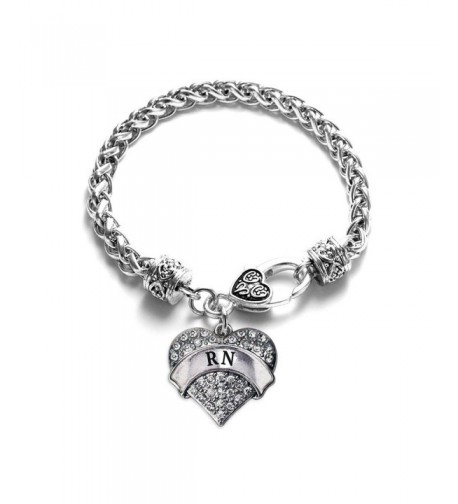 Bracelet Silver Plated Lobster Crystal