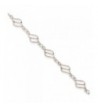 Sterling Silver Polished Design Bracelet