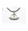 Believe Necklace ancient Silver Leather