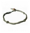 Army Green Love Knot Anklet