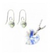 Sterling Swarovski Elements Earrings Necklace