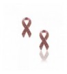 Spinningdaisy Breast Cancer Awareness Earrings