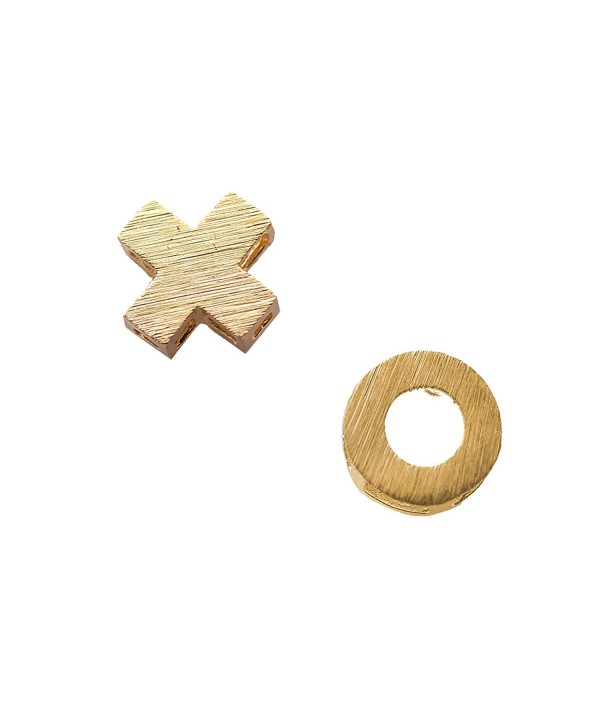 Spinningdaisy Handcrafted Brushed Metal Earrings