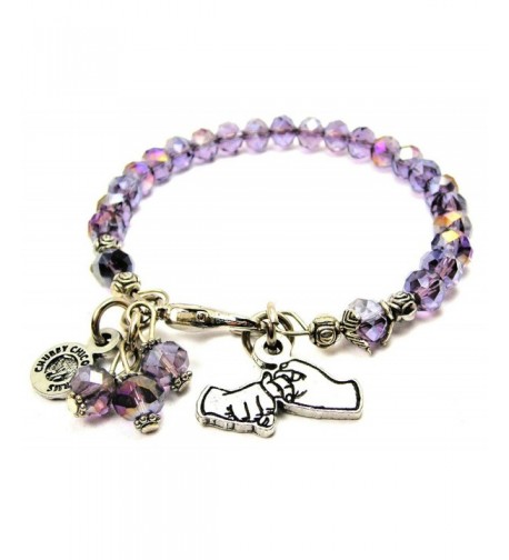 Friendship Language Splash Bracelet Lavender