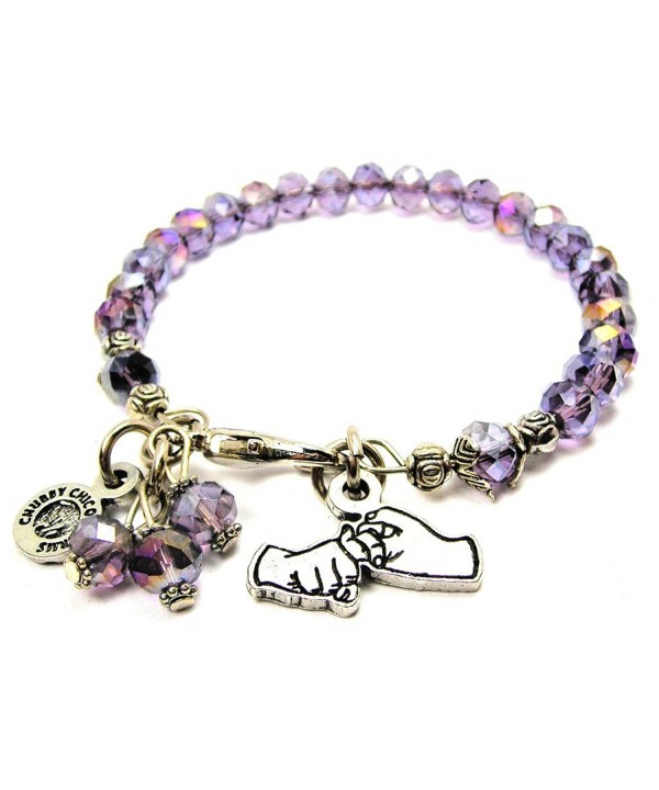 Friendship Language Splash Bracelet Lavender