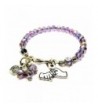 Friendship Language Splash Bracelet Lavender